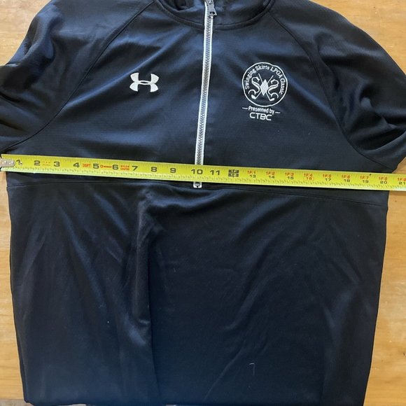 Under Armour Swinging Skirts LPGA Classic Black 1/2 Pullover Women’s Sz S/P - Picture 6 of 7